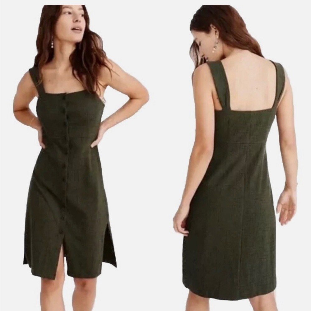 Madewell Olive Green Dress